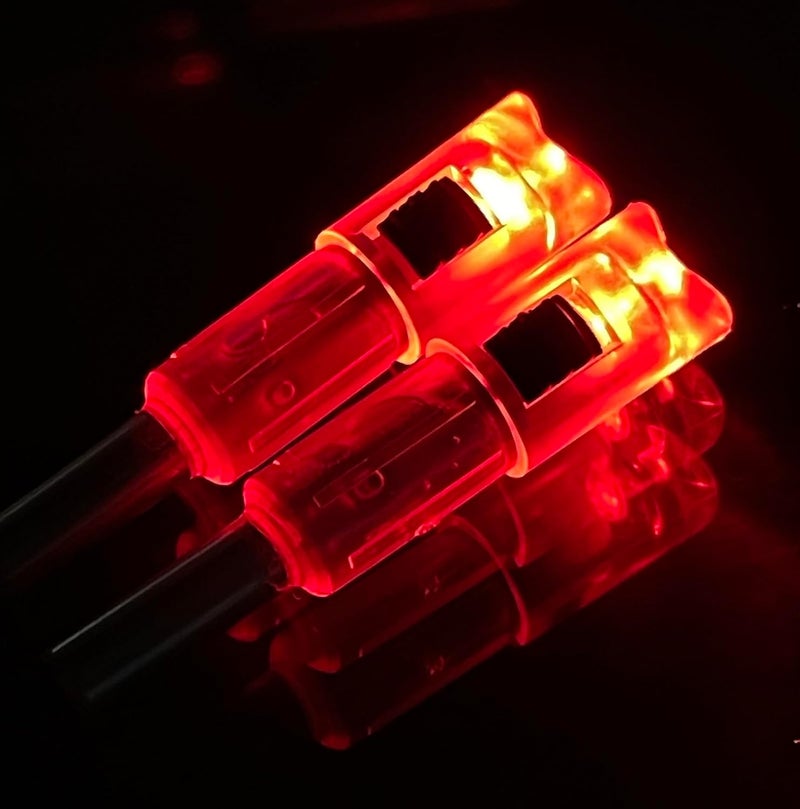 DEEPOWER Store Lighted Nocks for Crossbow Bolts 6-Pack Arrow Nocks for .300"/7.62mm Inside Diameter with ON/Off Switch Archery Nocks for Archery Hunting - Image 4